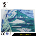 Leve voile simples tecidos poliéster lenço de boa qualidade fabric china manufacture